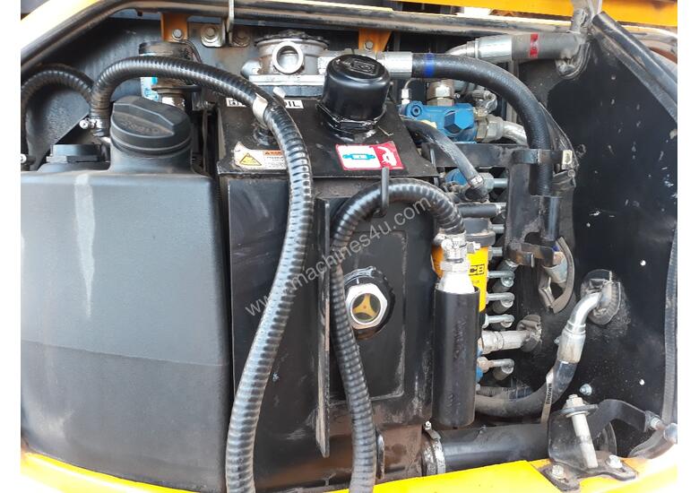 caption 2015 JCB 65R-1 DUAL CIRCUIT EXCAVATOR U4028