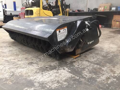 Skid steer broom