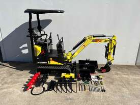 HAIHONG CTX8010 1.2T SWING BOOM ADJUSTABLE TRACKS MINI EXCAVATOR INC 9 X ATTACHMENTS  - picture0' - Click to enlarge