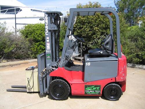 ** RENT NOW **  Nichiyu 1.8T Battery/Electric Forklift - Hire