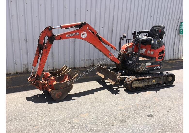 caption Used Kubota U17-3 Excavator