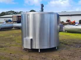 STAINLESS STEEL TANK, MILK VAT 4800lt - picture2' - Click to enlarge