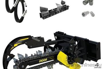 Digga Bigfoot XD Trencher 900mm and 1200mm for Skid Steer Loaders up to 120Hp