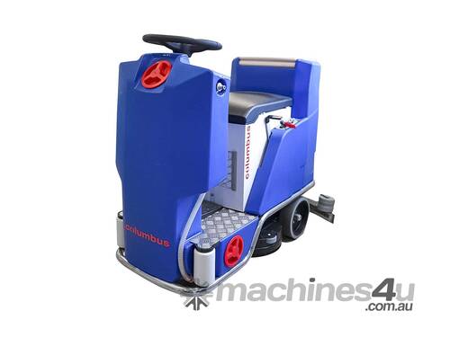COLUMBUS 66CM RIDE ON BATTERY RIDE ON SCRUBBER - Hire