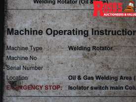 Welders  Pipe Rotator - picture1' - Click to enlarge