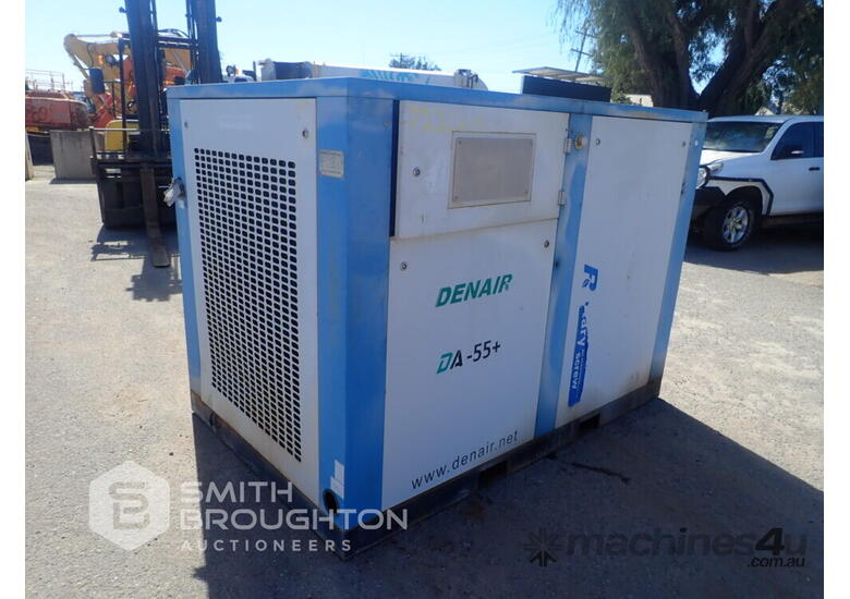 Used DENAIR DA55 ROTARY SCREW AIR COMPRESSOR Air Compressor in