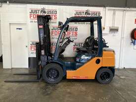  TOYOTA 8FG25 DELUXE S/N 39619 2.5 TON 2500 KG CAPACITY LPG GAS FORKLIFT 4300MM 3 STAGE CONTAINER MA - picture0' - Click to enlarge