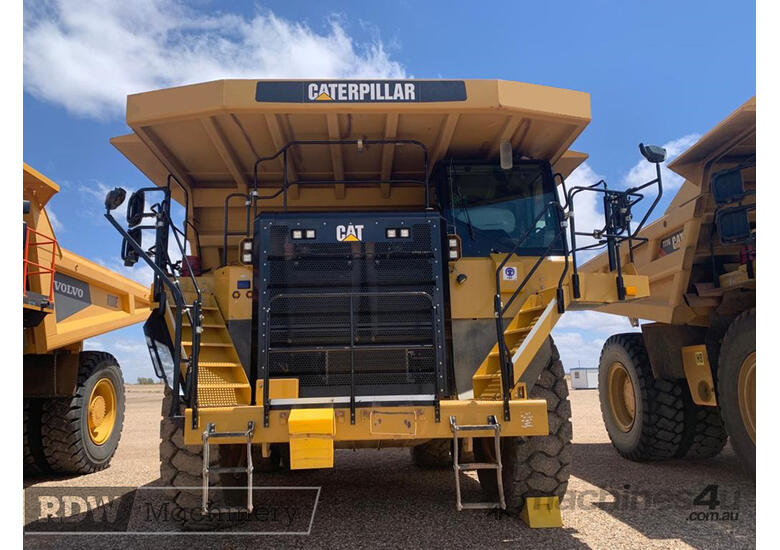 caption Caterpillar 777G Dump Truck
