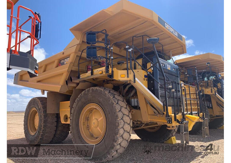 caption Caterpillar 777G Dump Truck
