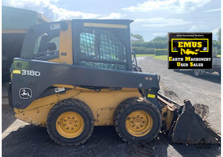 Used 12 John Deere 318d Wheeled Skidsteers In Qld
