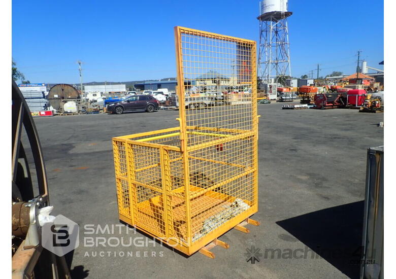 Used FORKLIFT MAN CAGE Forklift Safety Cage in , Listed on Machines4u