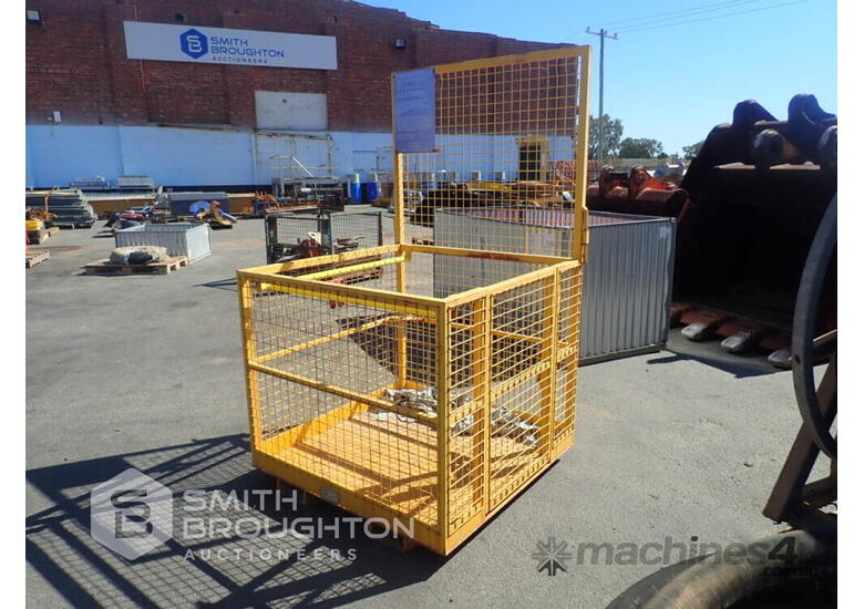Used FORKLIFT MAN CAGE Forklift Safety Cage in , Listed on Machines4u