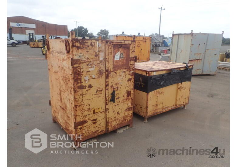 Used 3 X METAL STORAGE BOXES Storage & Shelving in , Listed on Machines4u