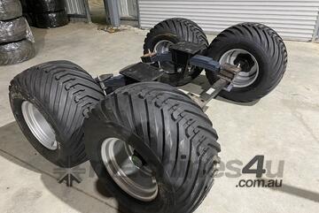 Bogie Axle Set for Heavy-Duty Equipment Durable and Reliable