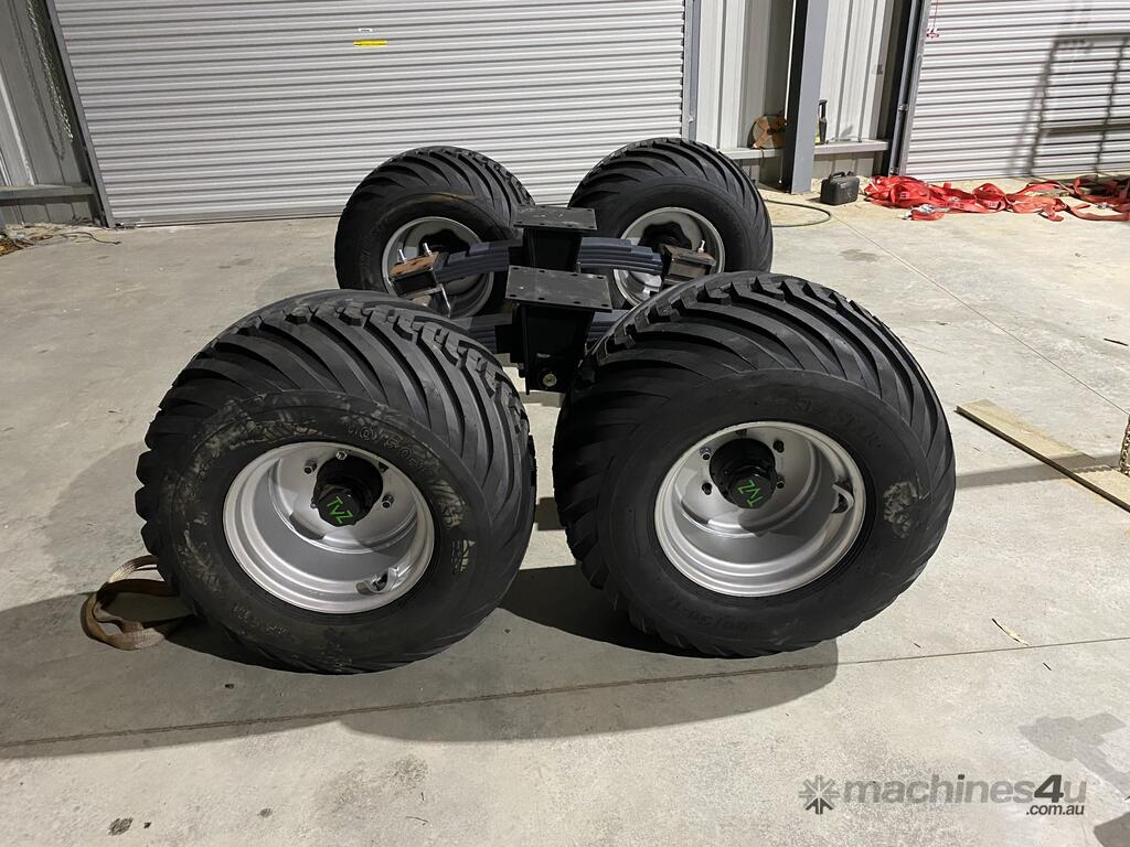 New TVZ Italian made axles Boggie axle set Agricultural Tyres in South Windsor, NSW