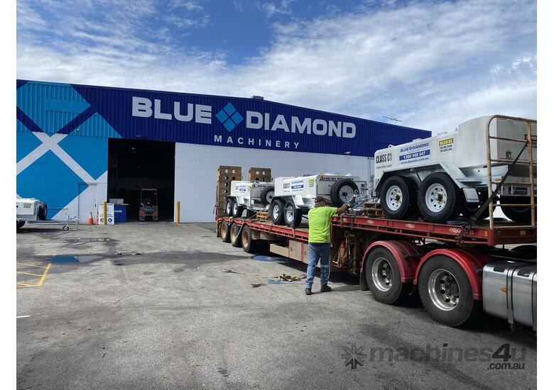 BLUE DIAMOND - 1000L Portable Self Bunded Diesel Trailer