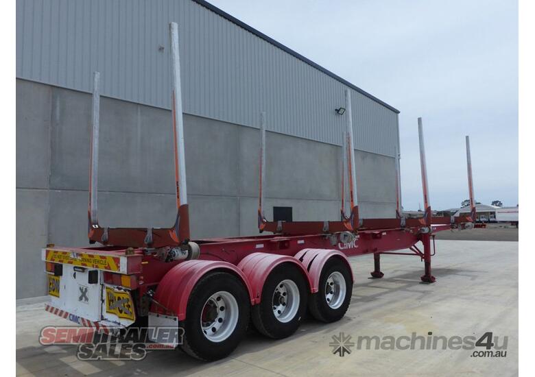 Buy Used 2012 c.i.m.c. CIMC 40FT Skel with Log Bolsters Skel Trailers ...