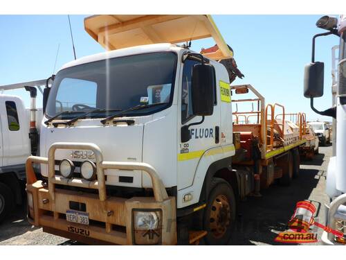 2013 ISUZU FVZ1400 SINGLE CAB TRAY BACK