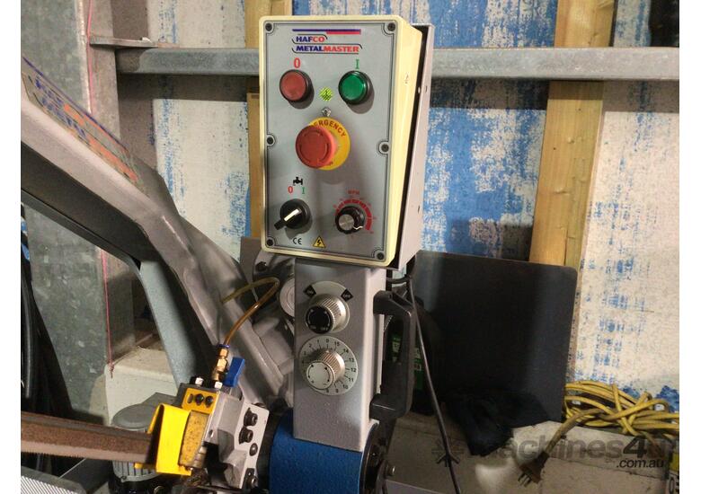 Used hafco metalmaster EB280 Band Saw Dual 45 Deg single phase with 3m