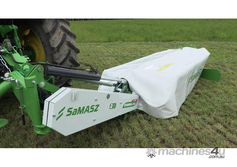 caption Samasz Samba 240 Mower Hay/Forage Equip