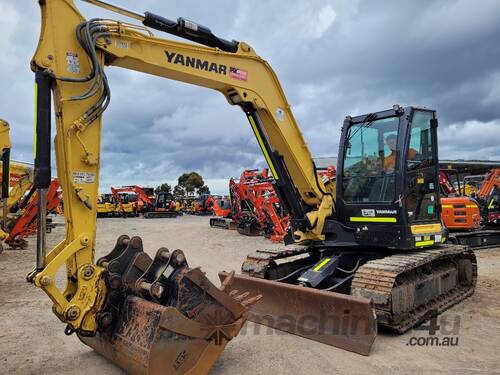 2020 YANMAR SV100-2 10T EXCAVATOR WITH 1300 HOURS