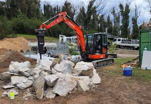 Excavator Hammer / Rock Breaker 1.2 - 2.7Ton Hitachi