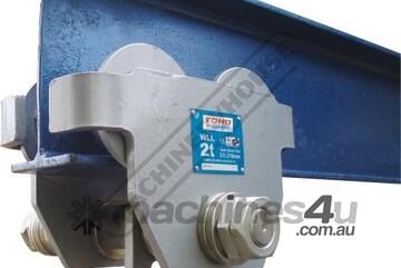 GPT020 Girder Trolley 2 Tonne Capacity 88-210mm Beam Width