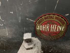 John Heine Mechanical Guillotine Model 106B   - picture2' - Click to enlarge