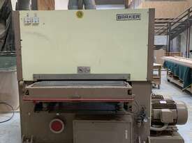 Barker 1100 wide belt feed sander - picture0' - Click to enlarge