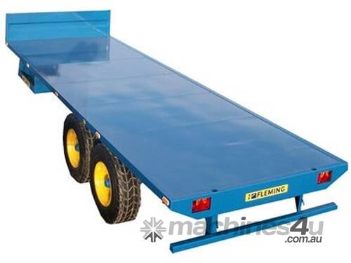 FLATBED BALE TRAILER