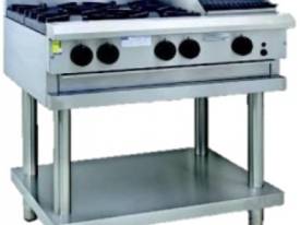 Luus CS-2B6P - 2 Burners, 600 Grill & Shelf - picture0' - Click to enlarge