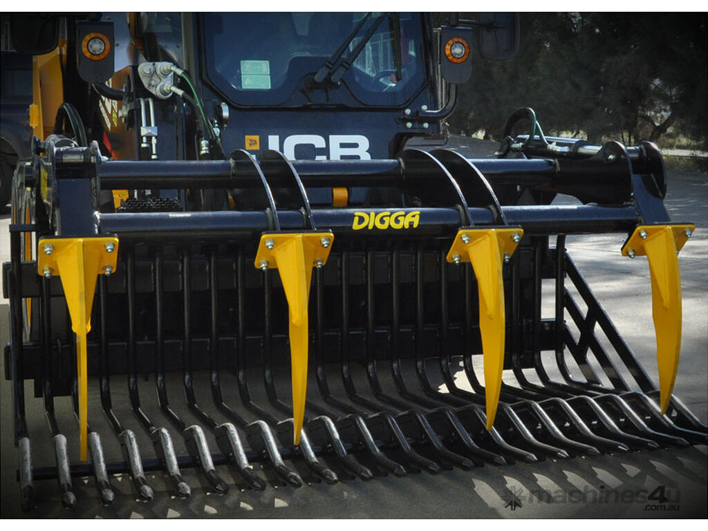 New 2021 digga Digga Rock Bucket with Grapple Skid Steer Buckets in