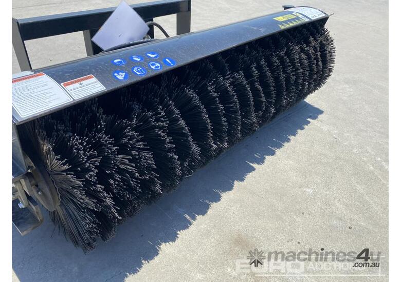 New MOWER KING Unused Mower King SSAB72 Angle Broom Skid Steer