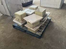 Pallet Of Fiberglass Hatches - picture0' - Click to enlarge