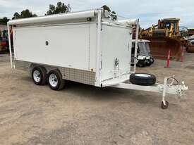 2020 Miegel Bros Enclosed Trailer Mounted BBQ - picture0' - Click to enlarge