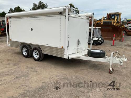 2020 Miegel Bros Enclosed Trailer Mounted BBQ