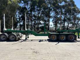 1998 Blackwood Tri-Axle Drop Deck Rigid Skel Logging A-Trailer - picture0' - Click to enlarge