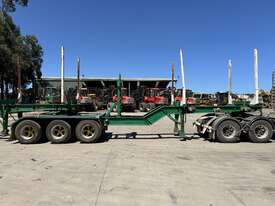 1998 Blackwood Tri-Axle Drop Deck Rigid Skel Logging A-Trailer - picture1' - Click to enlarge