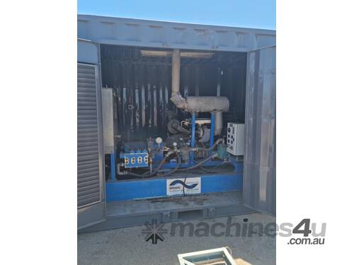 caption Diesel Driven, High Pressure Water Blaster