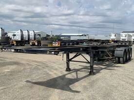 2007 Barker Heavy Duty Tri Axle 40ft Tri Axle Skel Trailer - picture1' - Click to enlarge