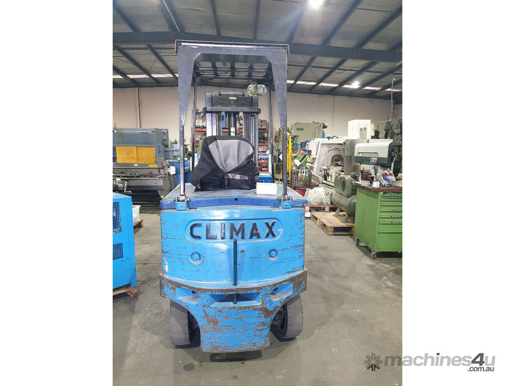 Used 1990 climax Coventry Climax Electric Forklift Counterbalance