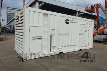 1250KVA (1MW) CUMMINS POWERBOX AS NEW Condition Only 107 hours FOR SALE OR RENT