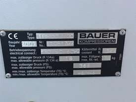 Bauer Breathing Air Compressor - picture2' - Click to enlarge