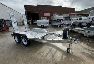 8x5 Scissor Lift Trailer 3500KG ATM Fully One Piece Drawbar BIGMAN TRAILER
