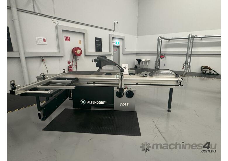 caption Panel Saw: Altendorf WA8T 3.8 Sliding Table - DISPLAY MODEL SALE