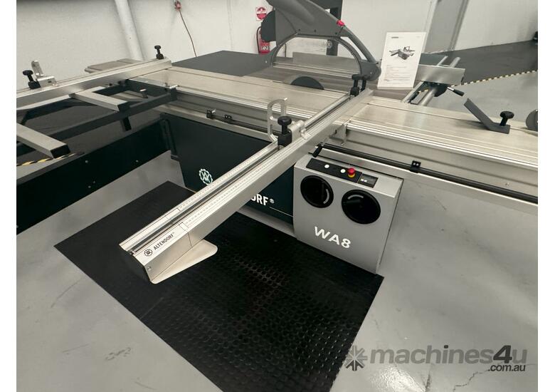 caption Panel Saw: Altendorf WA8T 3.8 Sliding Table - DISPLAY MODEL SALE