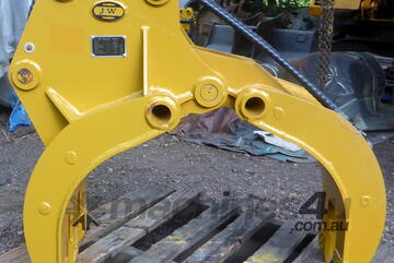   3-7 ton (45mm Pin) Excavator Hydraulic Grapple Grab