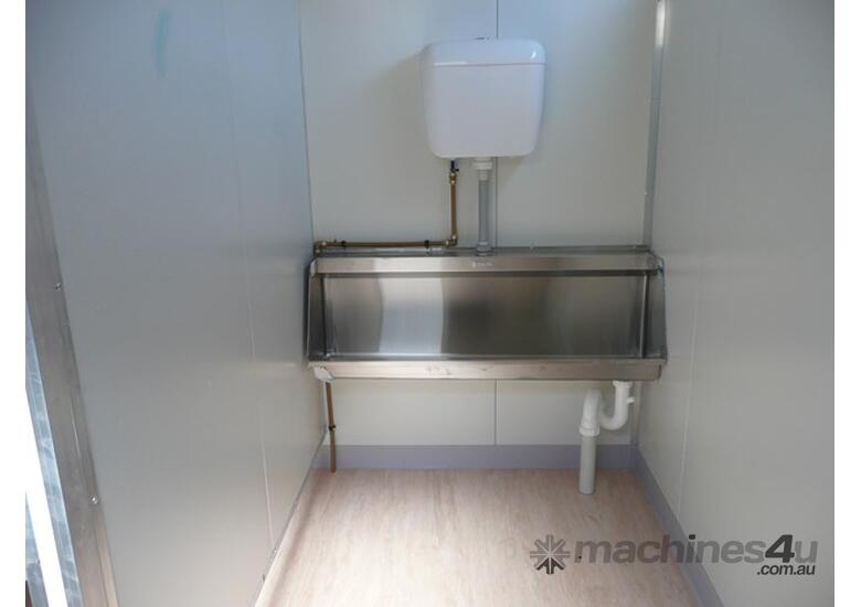 caption Auzbilt Portable Toilets: 3m x 3m, For Sale