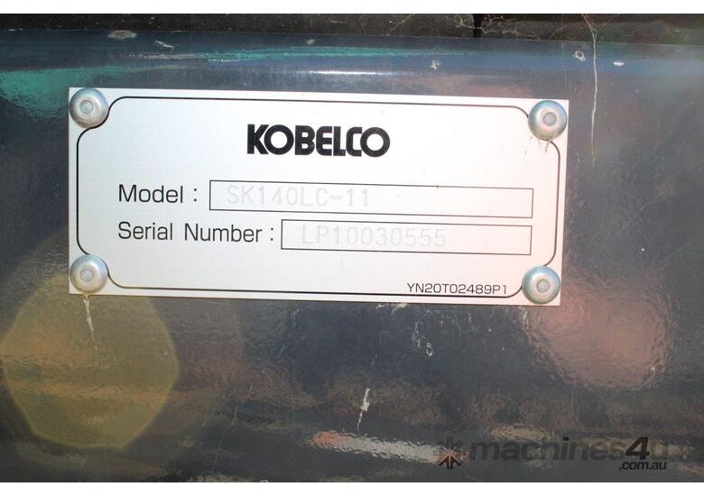 caption Kobelco SK140LC-11 Excavator