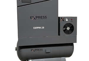 Screw Compressor PM VSD Package 15kW (20HP) with tank and dryer Screw Compressor PM VSD Package 15kW (20HP) with tank and dryer